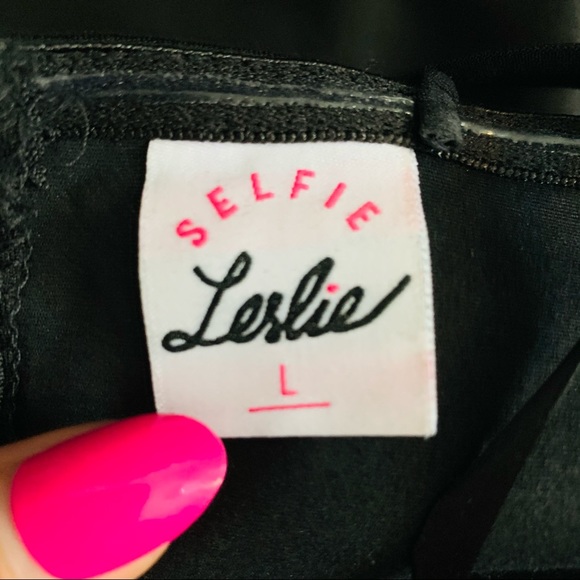 Black Fit and Flare Mini Dress - Picture 9 of 9